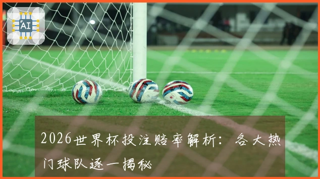 2026世界杯投注赔率解析：各大热门球队逐一揭秘