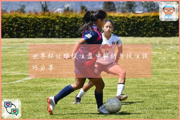 世界杯让球投注盘口解析与投注技巧分享
